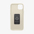 ACS06544 - iPhone 15 Pro Max Case Thin Fit in black showing the back